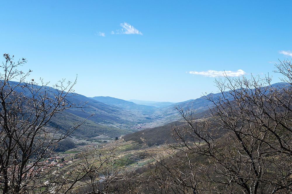 Blick ins Valle del Jerte