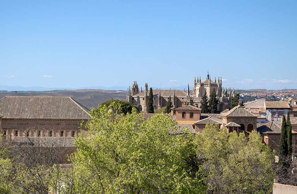 Blick zum Monastir de San Juan de los Reyes, ein Franzsikanerkloster aus dem 16. Jh.