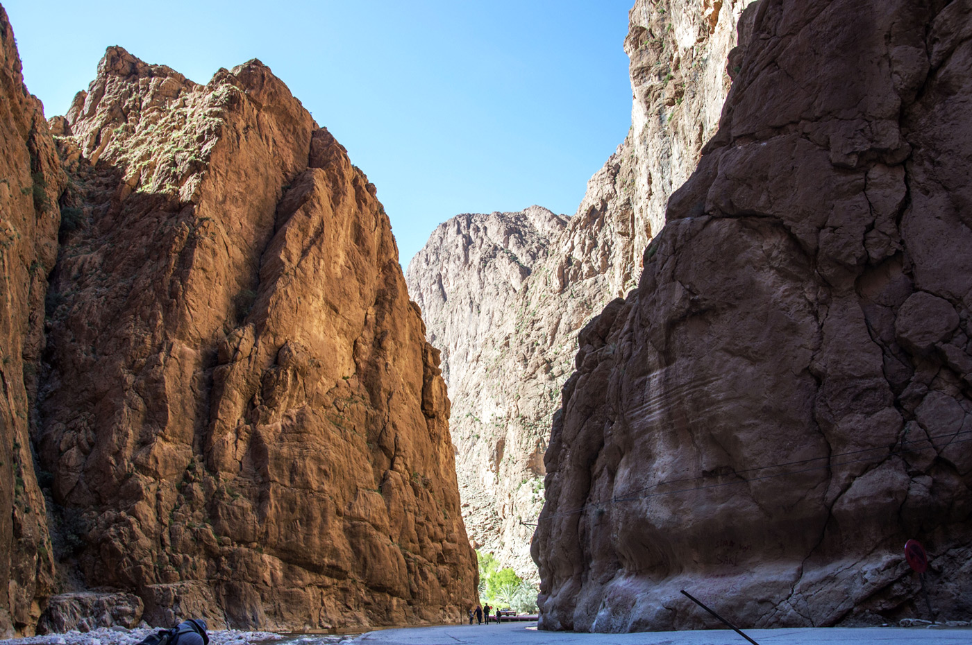 Am Eingang der Thodra Schlucht
