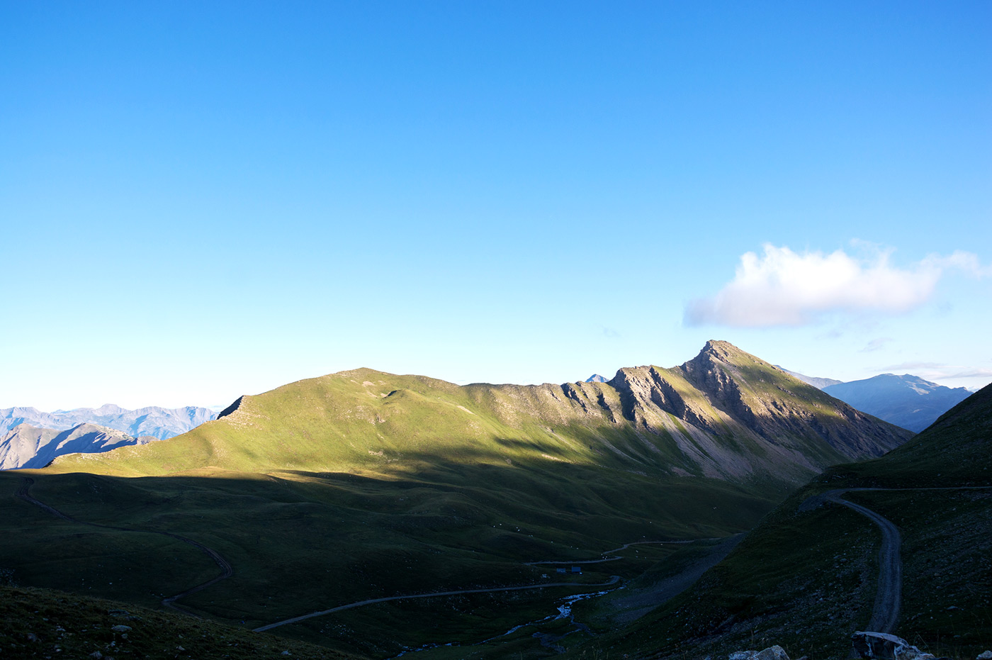 Anfahrt zum Col du Parpaillon