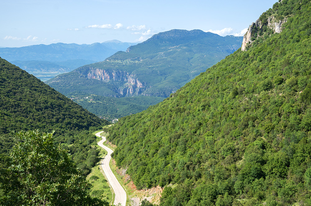 Anfahrt zur Vikos-Schlucht