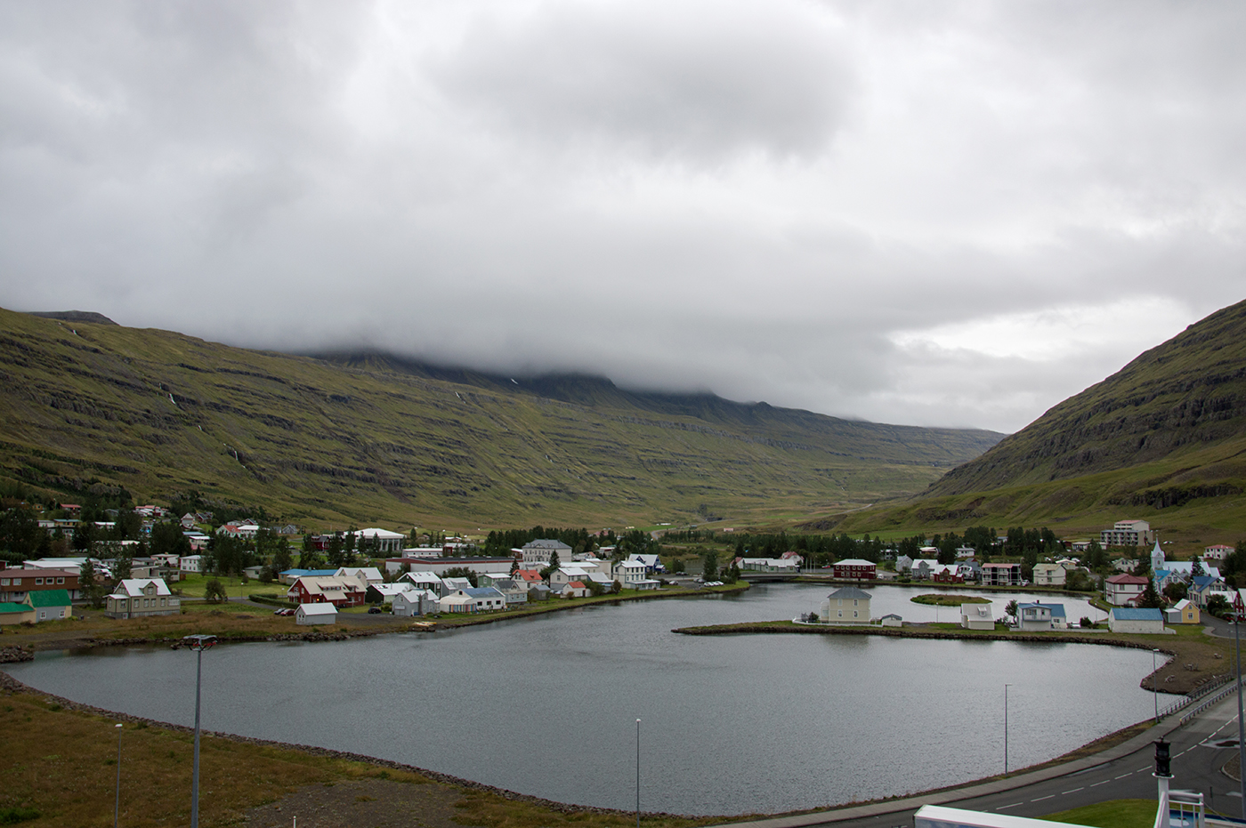 Ankunft in Seyðisfjörður
