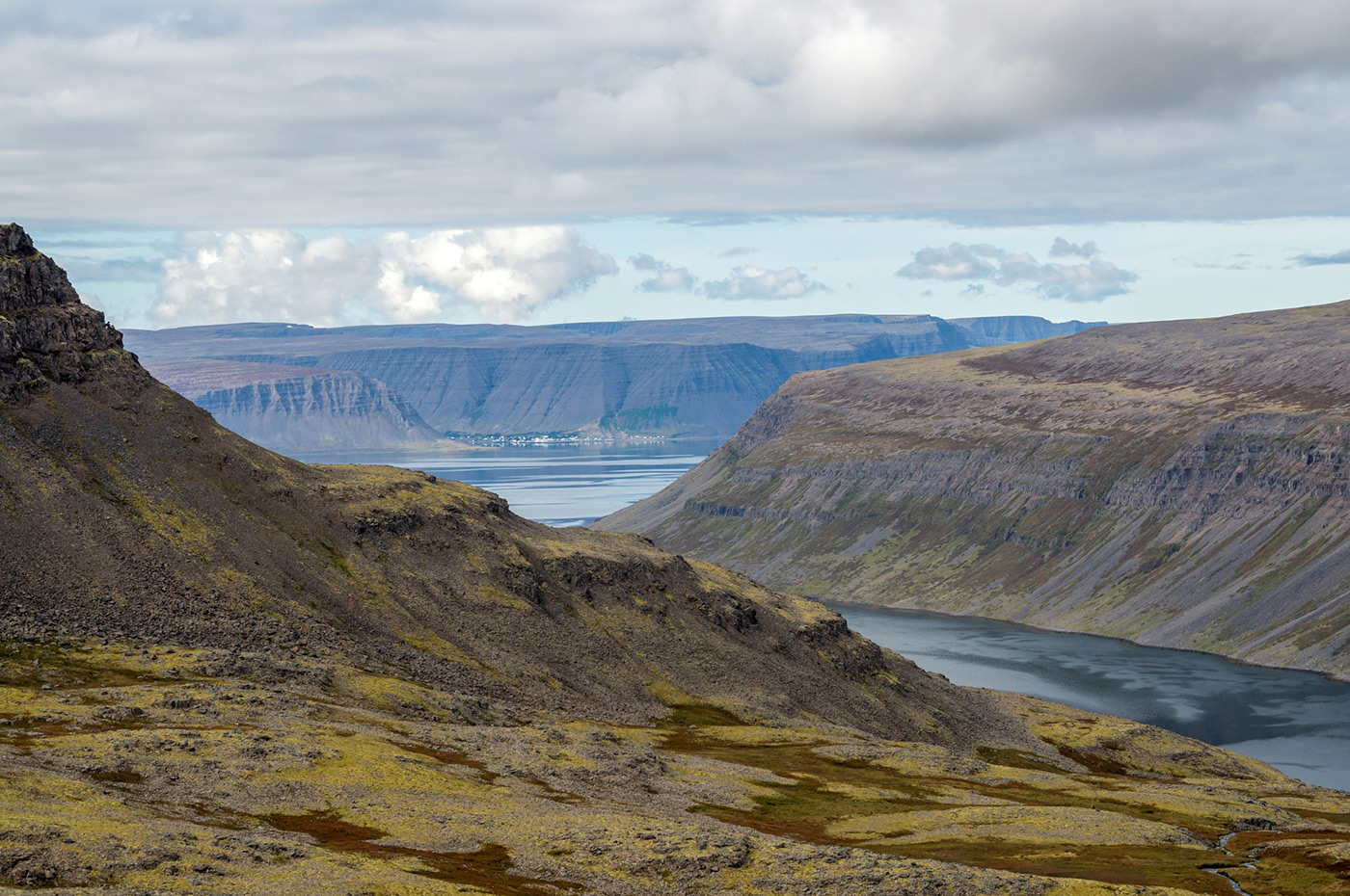 Blick zum Arnarfjörður