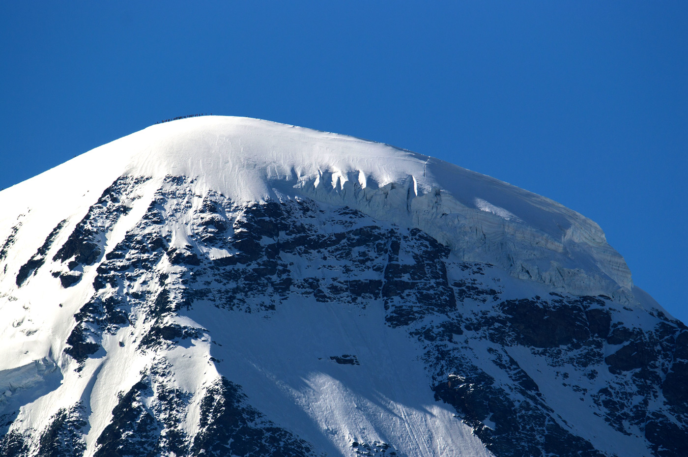 Skitour auf dem Breithorn.