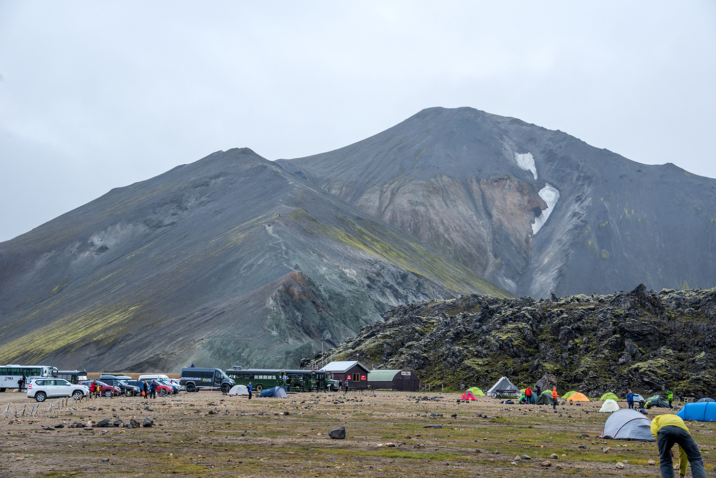 Campingplatz Landmannalaugar