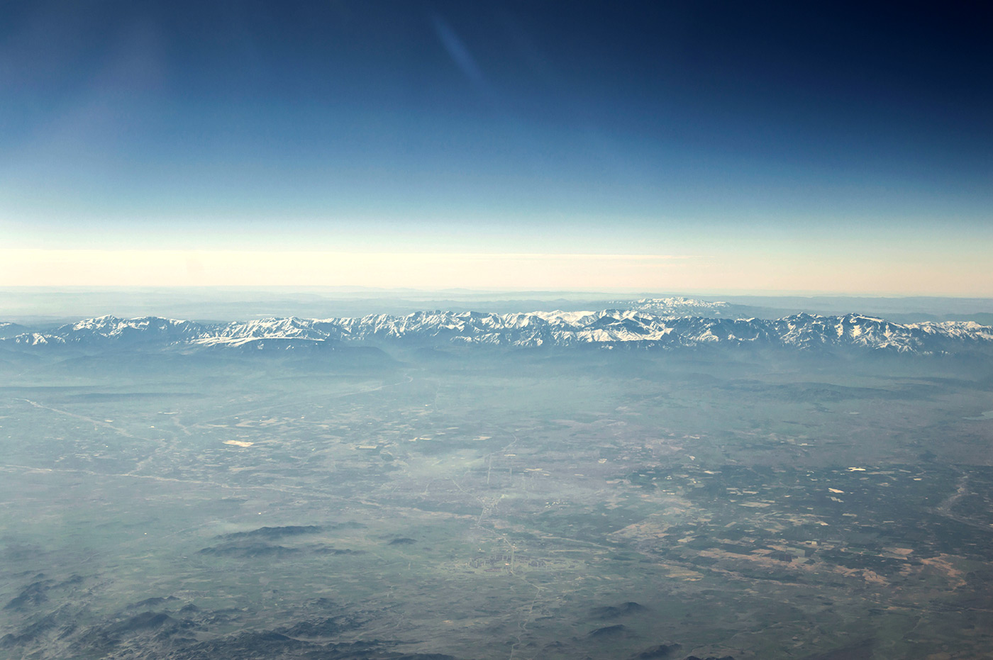 Das Atlasgebirge von Norden