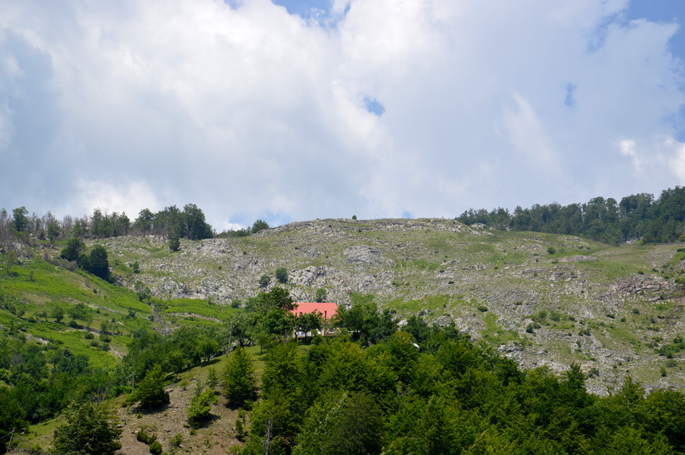 Das letzte Haus vor Montenegro in Vermosh