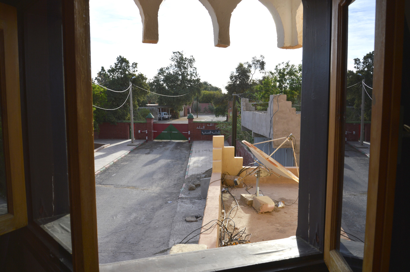 Der Blick aus dem Fenster entschädigt alles