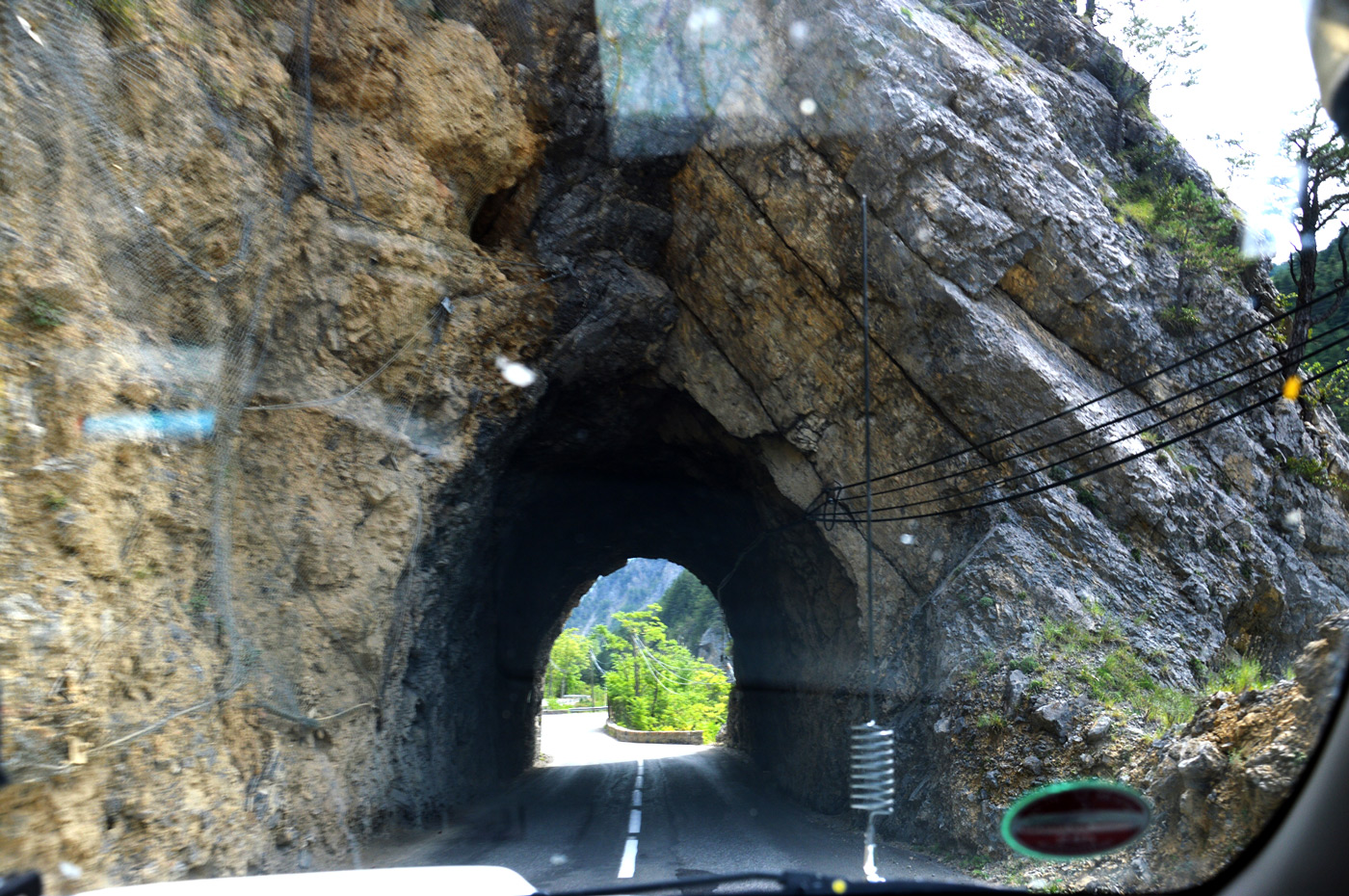 Einfahrt in die westliche Daluisschlucht