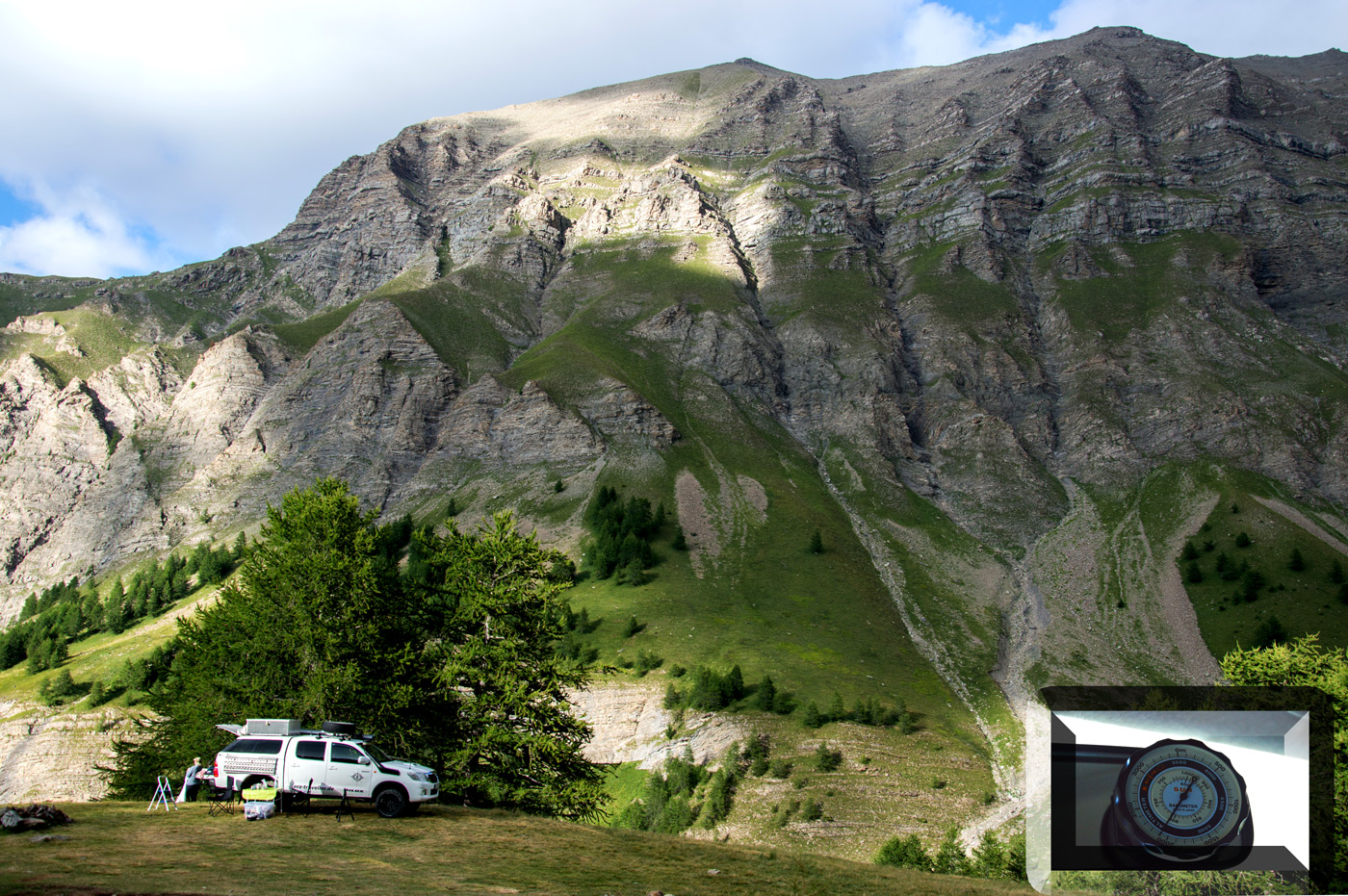 Freies Camoing am Coll de Parpalon
