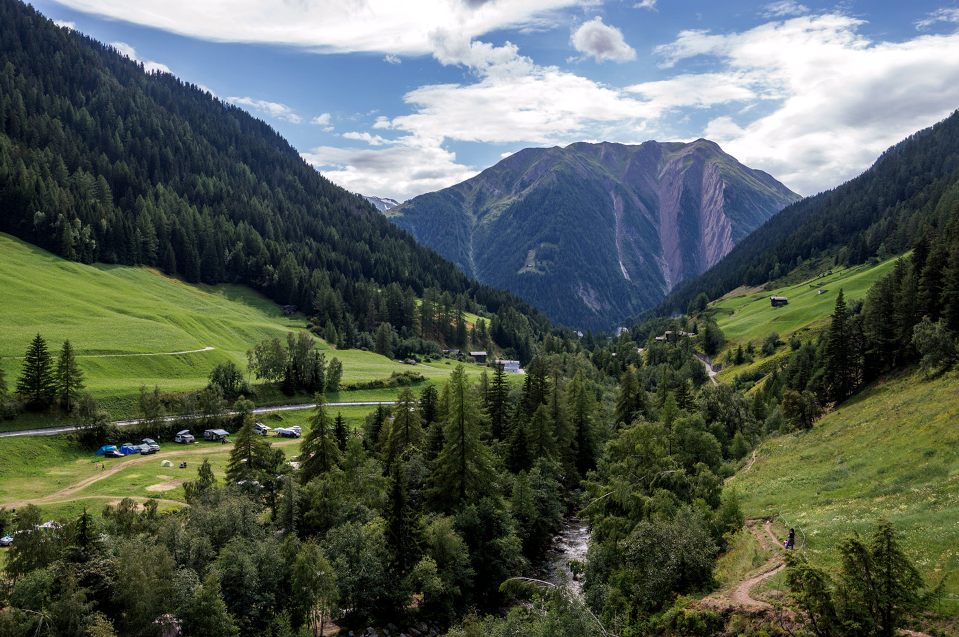 Freies Camping im Binntal jpg