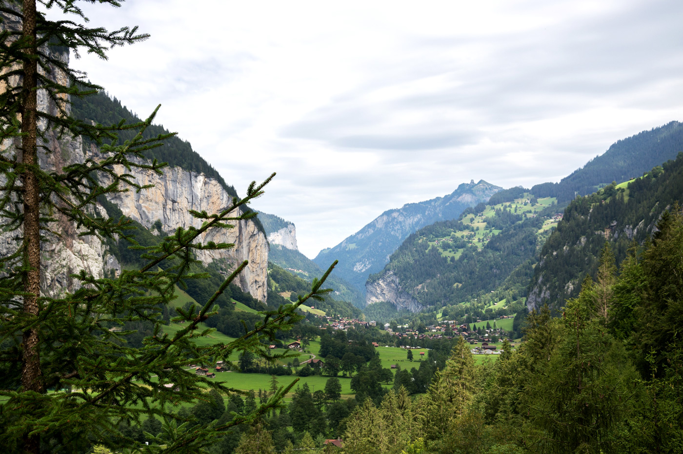 Lauterbachtal mit eines der größtenTrogtälerEuropas