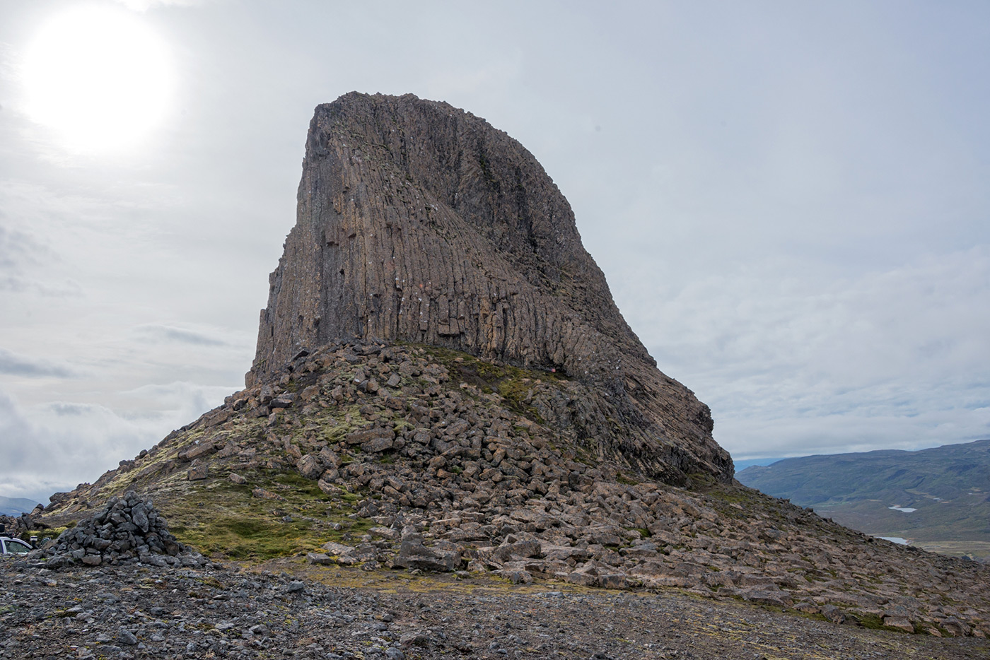 Der Vaðalfjöll in seiner ganzen Pracht